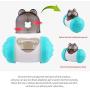 Webliew Swing Bear, Pet Leak Food Machine,Toys Leak Food Machine,Can Slide Pet Puzzle Toys Can Be Used for Pet Dogs and Cats