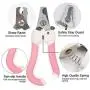 Hellomamma Dog Nail Clippers Cat Claw Trimmer Pet Toenail Cutter Blade Razor Grooming Tool with Nail File for Rabbit Bird Pigs Ferret Hellomamma Dog Nail Clippers Cat Claw Trimmer Pet Toenail Cutter Blade Razor Grooming Tool with Nail File for Rabbit Bird Pigs Ferret