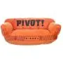 Friends TV Show Friends Dog Toy | Orange Sofa Pivot Couch from Friends TV Show Stuffed Animal Dog Toy | Friends TV Show Merchandise Plush Dog Toy Friends TV Show Friends Dog Toy | Orange Sofa Pivot Couch from Friends TV Show Stuffed Animal Dog Toy | Friends TV Show Merchandise Plush Dog Toy