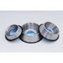 Indipets Stainless Steel Capacity Measurement Dog Bowl - Volume Marking, No-Tip, Anti-Skid Dish