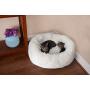 Armarkat Cuddle Bed Model C70NBS-M, Ultra Plush and Soft, White