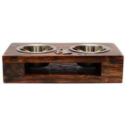 Scottish Terrier, a Dogs Bowl with a Relief from ArtDog