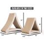 PetFusion 3-Sided Vertical Cat Scratching Post (Avail in 2 Sizes). [Multiple Scratching Angles to Match Your Cats Preference]