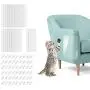 SITAKE 14 Pcs Cat Scratch Protectors Set, 3 Sizes Premium Self-Adhesive Pet Scratch Guards with 60 Pcs Pins, Clear Cat Furniture Protector for Upholstery, Sofa, Door, Wall SITAKE 14 Pcs Cat Scratch Protectors Set, 3 Sizes Premium Self-Adhesive Pet Scratch Guards with 60 Pcs Pins, Clear Cat Furniture Protector for Upholstery, Sofa, Door, Wall