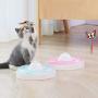 redcolourful Quality Pet Supplies, Cat Electric Butterfly Toys Teaser Stick Cat Turntable Ball Automatic Toy Pink Ideal Pet Product