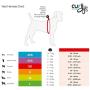 Curli Vest Harness Cord with Air-Mesh Lining Step-in Dog Harness Lightweight Breathable Dog Elegant Durable Harnesses for Small Dogs