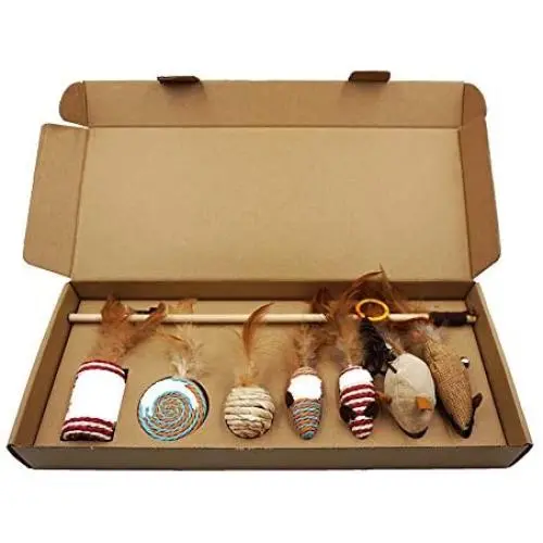 7 Angry Ants Cat Teaser Set for Cats Retractable Mice Cat Toys Mouse Teasers 7 Pieces Set 7 Angry Ants Cat Teaser Set for Cats Retractable Mice Cat Toys Mouse Teasers 7 Pieces Set