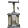 FISH&NAP US02H Cat Tree Cat Tower Cat Condo Sisal Scratching Posts with Jump Platform and Ladder Cat Furniture Activity Center Kitten Play House Grey … FISH&NAP US02H Cat Tree Cat Tower Cat Condo Sisal Scratching Posts with Jump Platform and Ladder Cat Furniture Activity Center Kitten Play House Grey …