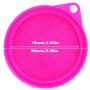 SHIYUE 6PS Pet Food Can Covers, Universal Silicone Food Can Lid Cover for Pet Food, BPA-Free Reusable Can Lids for Most Dog and Cat