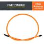 Dogtra Pathfinder Dog Remote Training and GPS Tracking Collar - 9 Mile Range, Sports Upland Hunting, Waterproof Receiver, Rechargeable, Static, Audible Tone, PetsTEK Trainer Clicker - Orange Edition