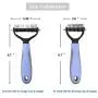 HXN Pet Grooming Tool, 2 Sided Grooming Rake with Comfortable Handle, Pet Dematting Comb Pet Undercoat Rake for Cats and Dog, Easy Knots, Mats, Tangles Removing HXN Pet Grooming Tool, 2 Sided Grooming Rake with Comfortable Handle, Pet Dematting Comb Pet Undercoat Rake for Cats and Dog, Easy Knots, Mats, Tangles Removing