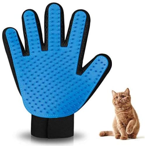 COMBOMTEK Dog Grooming Glove for Dogs and Cats, Pet Hair Remover for Dogs and Cats, Cat Shedding Brush with 259 Tips, Efficient Shedding Glove, Massage Mitt, Perfect for Dogs, Cats…