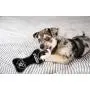 Pets First NFL Las Vegas Raiders Football Dental Tough Dog TUG Bone Toy with Built-in Squeaker Attached to a Safe Rubber Teething Toothbrush PET Toy, Team Color, (OAK-3310), 14 x 5 Pets First NFL Las Vegas Raiders Football Dental Tough Dog TUG Bone Toy with Built-in Squeaker Attached to a Safe Rubber Teething Toothbrush PET Toy, Team Color, (OAK-3310), 14 x 5