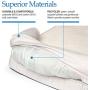 PetFusion Ultimate Dog Bed, Solid CertiPUR-US Orthopedic Memory Foam, Multiple Colors and Sizes, Medium Firmness Pillow, Waterproof Liner, Breathable Bed Cover, Cert. Skin Contact Safe, 3yr Warranty