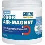 Gonzo Odor Air-Magnet With Activated charcoal - 14 Oz - Odor Eliminator for Car Closet Bathroom & Pet Area Captures & Absorbs Smoke Odors