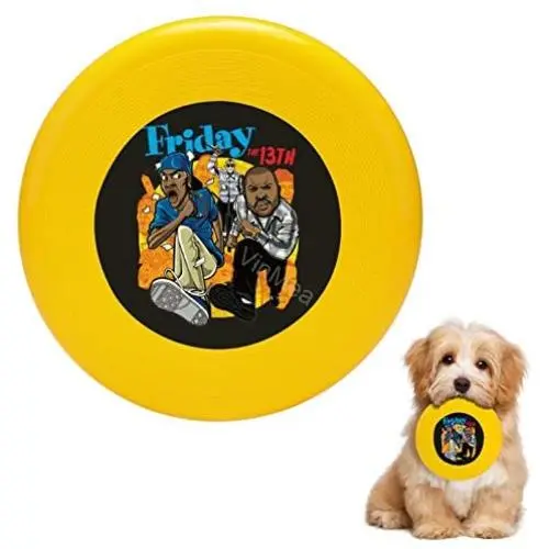 Pet Frisbee Flying Disc Dog Toy - Multifunction Friday The 13th Pet Frisbee Flying Disc Dog Toy - Multifunction Friday The 13th