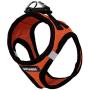 Best Pet Supplies Voyager Step-in Air Dog Harness - All Weather Mesh, Step in Vest Harness for Small and Medium Dogs Orange Base, XL (Chest: 21-23''), 207T-ORB-XL