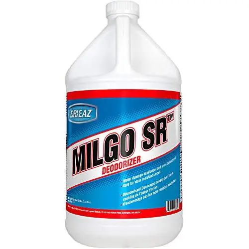Dri-Eaz - F4481G -F448 Milgo SR Multi-Purpose Deodorizer, Professional Strength, Rids Odors Caused by Mold, Water Damage, Urine, Concentrate, 1 Gal. Dri-Eaz - F4481G -F448 Milgo SR Multi-Purpose Deodorizer, Professional Strength, Rids Odors Caused by Mold, Water Damage, Urine, Concentrate, 1 Gal.