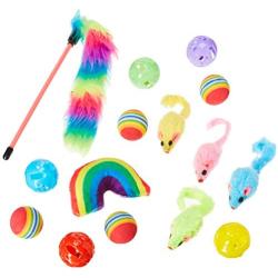 Pet Craft Supply Cat Toy Set - Multi Color cat accessories