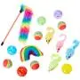 Pet Craft Supply Cat Toy Set - Multi Color cat accessories Pet Craft Supply Cat Toy Set - Multi Color cat accessories