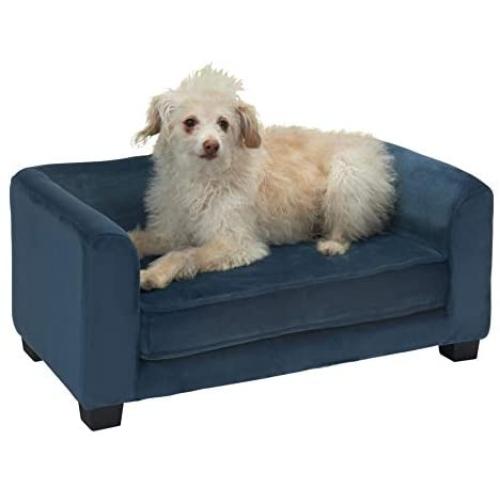 Enchanted Home Pet Surrey Pet Sofa - Peacock Blue, CO3429-20PCK, Small