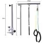 Kinbelle Foldable Dog Grooming Arm - Pet Grooming Tool with Clamp, Loop Noose for Grooming Table,Height Adjustable… (B)