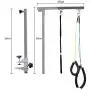 Kinbelle Foldable Dog Grooming Arm - Pet Grooming Tool with Clamp, Loop Noose for Grooming Table,Height Adjustable… (B) Kinbelle Foldable Dog Grooming Arm - Pet Grooming Tool with Clamp, Loop Noose for Grooming Table,Height Adjustable… (B)