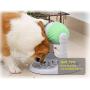 Ito Rocky Interactive Dog & Cat Food Puzzle Toy Treat Boredom Slow Feeder - IQ Training Dispenser for Small/Medium Pets