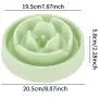 JANEMO Dog Bowl,Slow Feeder Dog Bowl, Slow Dog Bowl Use for Pet Puppy Healthy Eating Diet, Green JANEMO Dog Bowl,Slow Feeder Dog Bowl, Slow Dog Bowl Use for Pet Puppy Healthy Eating Diet, Green