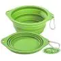 CFMOUR Collapsible Dog Bowl 2 Pack, 800ml Portable Dog Water Bowl Food Safe Silicone Foldable Pet Travel Bowls for Walking Camping Hiking CFMOUR Collapsible Dog Bowl 2 Pack, 800ml Portable Dog Water Bowl Food Safe Silicone Foldable Pet Travel Bowls for Walking Camping Hiking