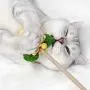 ocijf179 Cat Toy Pet Cat Kitten Wood Handle Stick Sunflower Catnip Teaser Interactive Chew Toy - Sunflower ocijf179 Cat Toy Pet Cat Kitten Wood Handle Stick Sunflower Catnip Teaser Interactive Chew Toy - Sunflower