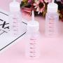Balacoo Pet Nursing Bottles - Newborn Animals Feeding Bottle Kit 50ml Water Milk Feeder for Puppy Kitten Lambs 6pcs (Pointed Nipple)
