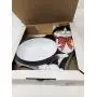 Dolce La Vita Natural Melamine Cat Dish with Box Size 8.5''x9.5''x1.5''Import from Italy Dolce La Vita Natural Melamine Cat Dish with Box Size 8.5''x9.5''x1.5''Import from Italy