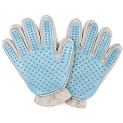 Pichi [New Version] Pet Grooming Glove - Gentle Brush Glove - Perfect for Cleaning Massage Dog & Cat with Long & Short Fur