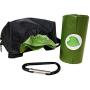 Durable Waterproof Canvas Dog Poop Bag Dispenser Dog Poop Bag Holder for Dog Poop Bags Dog Waste Bags Easy Attaches to Dog Leash Included 1 Roll Poop Bags
