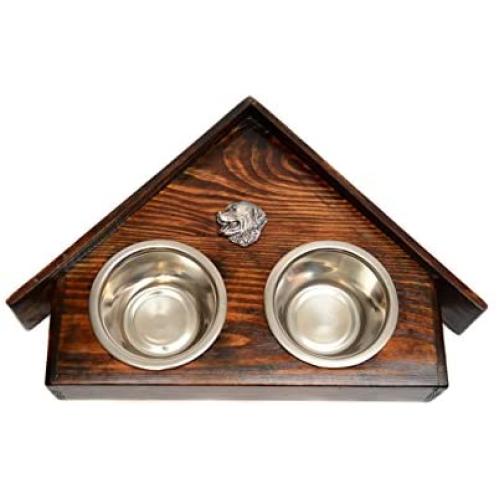 Bernese Mountain Dog, a Dogs Bowl with a Relief from ArtDog