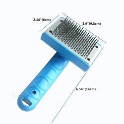 Pet Grooming Tools Small Large Dog Brushes For Long Haired Dog,Easy Remove Pet Hair,Stop Tangle,Cat Brush Stainless Steel Brush