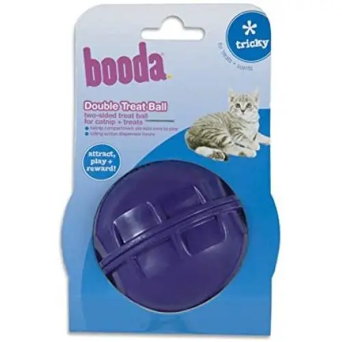 Petmate Double Treat Ball, Purple Petmate Double Treat Ball, Purple
