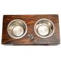 Schnauzer, a Dogs Bowl with a Relief from ArtDog