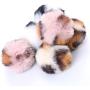 ocijf179 Cat Toy Pet Cat Kitten Plush Ball Catnip Molar Bite Resistant Interactive Chew Play Toy - Black