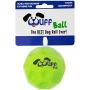 WUFF BALL - The Best Dog Ball Ever! Fun Durable Ultra Bouncy Green Fetch Dog Toy, Fits Ball Launcher