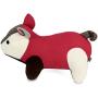 Martha Stewart Fleece Pig Bonded Mesh Dog Toy for Moderate Chewers