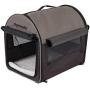 Petmate Portable Pet Home, Dark Taupe/Coffee Grounds Brown