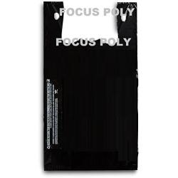 Small Plastic Bags Black 1500 Count 8x4x15, Shopping Bags Grocery Bags