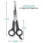 Pets First Pet Grooming Scissors - Body & Facial Trimmer, Stainless Steel Blades - Round Tip Shears for Long, Medium, Short, Thick, Wiry, Curly Hair - Lightweight Cutter for Dogs & Cats - Set of 2