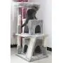 Toozey Cat Tree, 41.3 Inches Multi-Level Cat Tower with 2 Condos, Scratching Posts and Ramp, Soft Plush Cat Houses for Indoor Cats, Made with CARB-Certified Boards Toozey Cat Tree, 41.3 Inches Multi-Level Cat Tower with 2 Condos, Scratching Posts and Ramp, Soft Plush Cat Houses for Indoor Cats, Made with CARB-Certified Boards