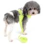 SMALLLEE_Lucky_Store CWYP00127 Ultra Suede Small Dog Cat Harness Leash Dots Bow