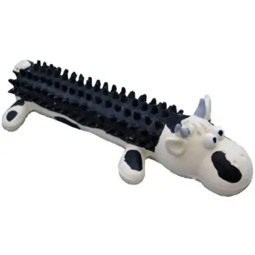 Amazing Pet Products Shaggy Latex Cow Squeek Toy, 9-Inch Amazing Pet Products Shaggy Latex Cow Squeek Toy, 9-Inch
