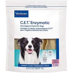 Virbac CET Enzymatic Oral Hygiene Chews for Dogs