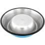 SMALLLEE_LUCKY_STORE Small Dog Cat Bowl, Blue, Medium